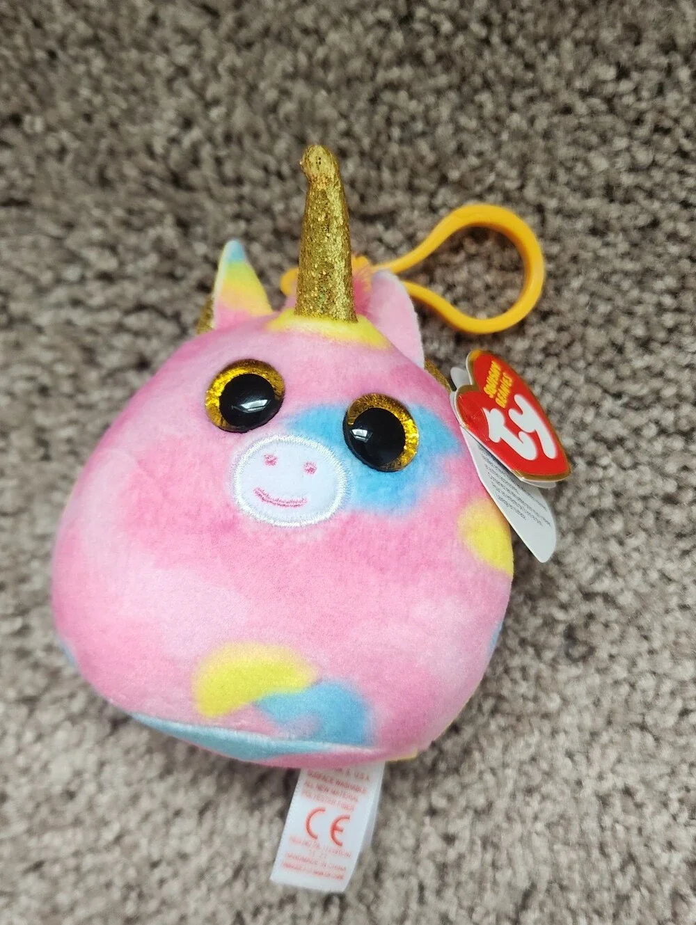 TY Squishy Beanies & Squishy Boo Plush Keychains